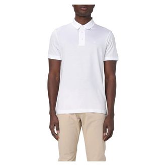 Emporio Armani Polo Shirt - Heren - Polos - Wit - S - Katoen - Tops