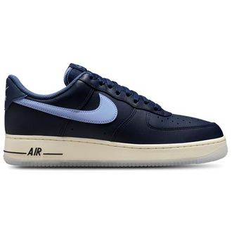 Nike Mens Air Force 1 07 - Basketball Shoes Obsidian/Light Armory Blue/Diffused Blue Size 10.0