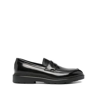 Fratelli Rossetti Schoenen, Heren, Zwart, 42 EU, Leer, 47209 Leren Loafer