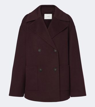 Joseph Flavia wool and cashmere peacoat