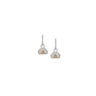 Vivienne Westwood Yasmine Earrings - female - Vivienne Westwood - Earrings - Gray - ONE SIZE - Accessories
