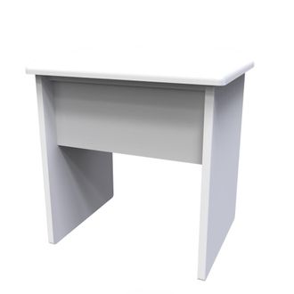 Welcome Furniture Dakar Ready Assembled Dressing Table Stool - Signature White - Welcome Furniture | TJ Hughes
