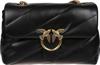 Pinko Love Classic Puff Sheepskin Shoulder Bag