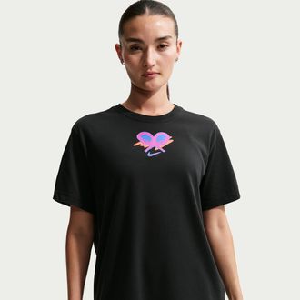 Nike Womens Slam Dri-FIT Tennis T-Shirt in Black | IH5979-010