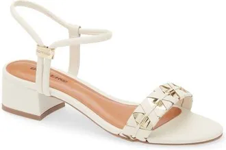Bottero Elsa Ankle Strap Sandal in Off White 25 at Nordstrom, Size 10