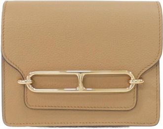 Herm&egrave;s Brown Wallet (Bi-Fold) (Pre-Owned)
