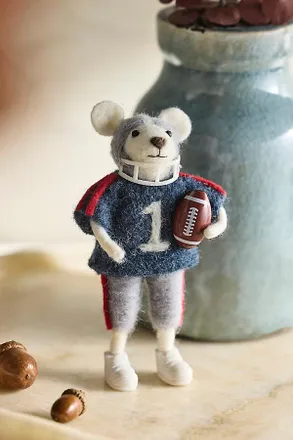Terrain Football Mouse Felt Critter