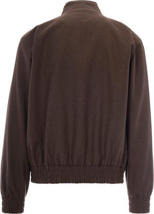 Dr&ocirc;le de Monsieur Mens Flannel Jacket Light Brown Shell: Virgin Wool