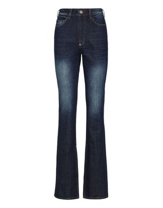 Philipp Plein Jeans Flare Fit Iconic Plein