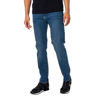 A|X Armani Exchange Mens Indigo Straight Jeans, Waist Size 30R