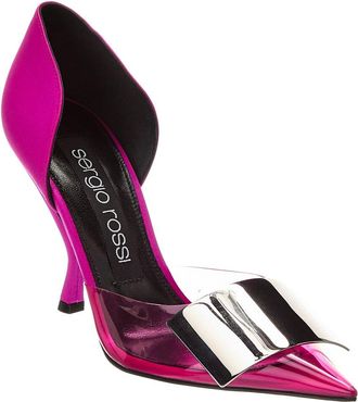 Sergio Rossi Satin Pump