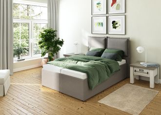 Maintal Polsterbett »Lyara« wahlweise ohne Matratze oder mit 3 Matratzenarten zur Auswahl