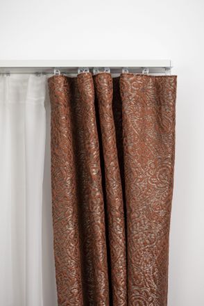 Garesa Gardinenschiene »102« 2 läufig-läufig Wunschmasslänge Innenlaufprofil, schlicht, Deckenmontage, Aluminium, verlängerbar