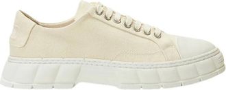 Viron 1968 Gerecyclede Canvas Sneakers - Dames - Sneakers - Beige - 42 EU - Schoenen