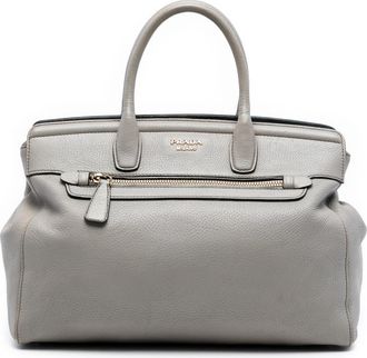 Prada Pre-owned Prada Vitello Daino Satchel Ladies J8EBK813LCC101LN