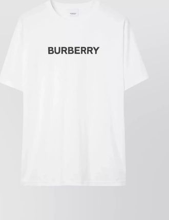 Burberry cotton logo-print crew-neck t-shirt