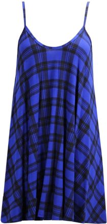 Generic Womens Ladies Plus Size Sleeveless Cami Strappy Print Swing Dress Long Vest Tops. UK 8-26