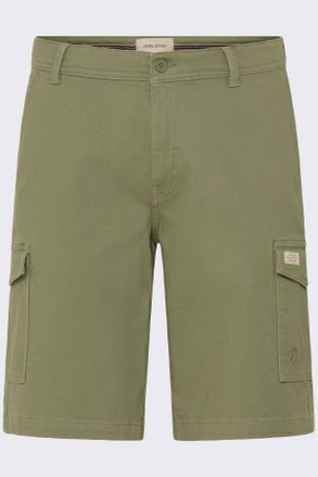Blend Shorts BLEND BHMASON SLIM/REG CARGO SHORTS, Herren, Gr. XXL, N-Gr, oil gr&uuml;n, Web, Obermaterial: 98% Baumwolle, 2% Elasthan, unifarben, regular fit, Ho