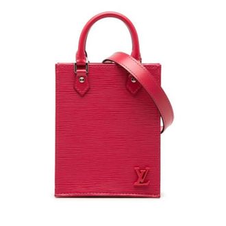 Louis Vuitton Pre-owned Mini Bags, female, Pink, Size: ONE SIZE Pre-owned Petit Sac Plat