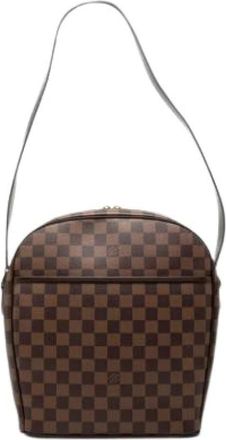 Louis Vuitton Pre-owned Vintage Schoudertas - Dames - Vintage Schoudertas - Bruin - ONE Size - Leer - Vintage