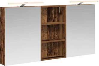 vidaXL Juego De Muebles De Ba&ntilde;o 3 Uds. 140 X 14,5 X 70 Cm Vidaxl