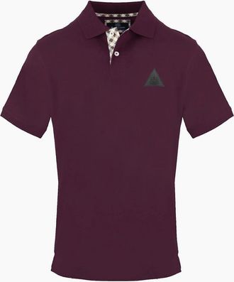 Aquascutum Mens Collared Neck Short Sleeve Polo Shirt - Size: 42