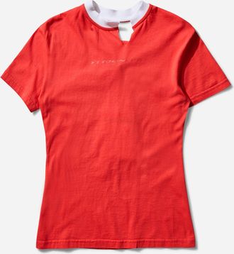 Ottolinger Women s Cut Out T-Shirt Red