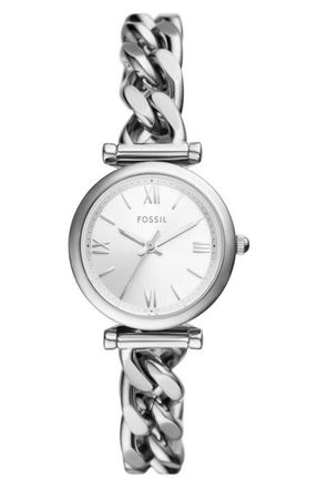 Fossil Carlie Bracelet Watch, 28mm in Silver at Nordstrom, Size 28 Mm
