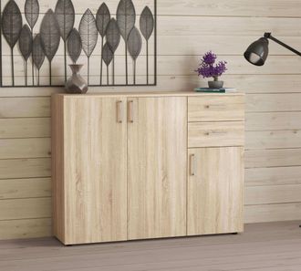 Milani Home Milani Home - Godwin - Madia Moderna Con 2 Cassetti E Tre Ante
