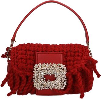 Gedebe Mia Mini Bag - Dames - Handtassen - Rood - ONE Size - Leer - Tassen