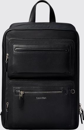 Calvin Klein Zaino in nylon con spallacci imbottiti e tasca per laptop