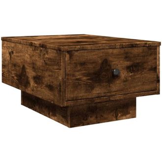 vidaXL Tavolino da Salotto Rovere Fumo 60x45x31 cm Legno Multistrato - Vidaxl