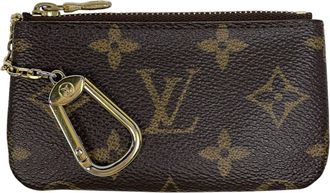 Louis Vuitton Brown Monogram Monogram Leather Coin Purse/Coin Case (Pre-Owned)