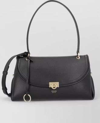 Ferragamo leather clutch bag