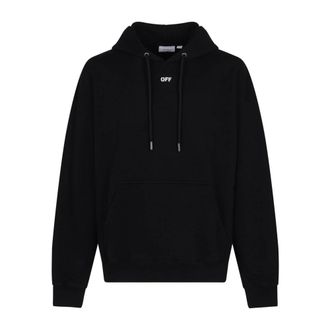 Off-white Hoodies & sweatvesten, Heren, Zwart, L, 3D Spray Arrow Skate Hoodie