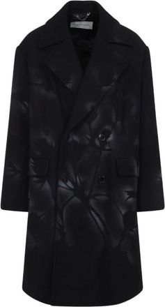 Dries Van Noten Hombre, Abrigos, Negro, Talla: M