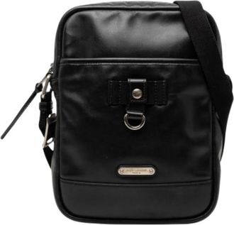 Saint Laurent Pre-owned Rivington - Dames - Vintage Schoudertas - Zwart - ONE Size - Leer - Vintage
