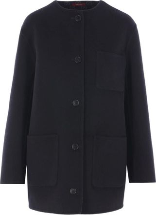 Gucci Mujer, Abrigos, Negro, Talla: S