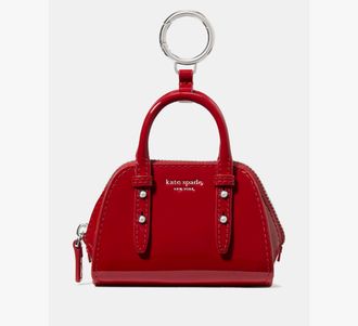Kate Spade New York Charmed Patent Nano Carryall Bag Charm