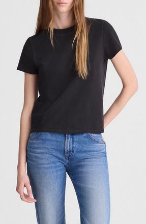 Madewell The Relaxed Cotton Jersey T-Shirt in Black Charcoal at Nordstrom, Size Xx-Large