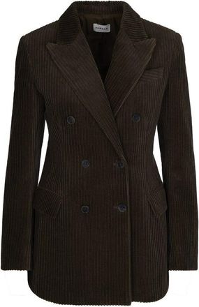 P.A.R.O.S.H. Stone Double-Breasted Blazer