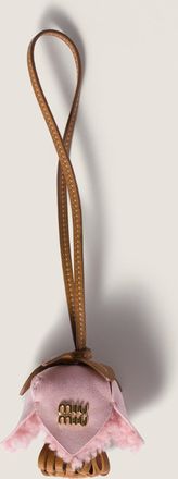 Miu Miu Shearling and nappa leather trick