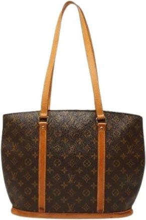 Louis Vuitton Pre-owned Tote Bags, female, Brown, Size: ONE SIZE Pre-owned Plastic Tote Bag