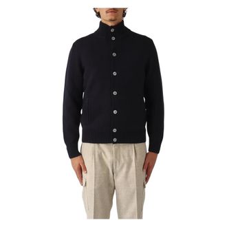 Gran Sasso Heren, Truien, Blauw, Maat: 3XL Wol