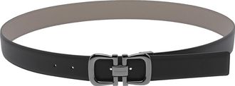 Ferragamo Black Adjustable Belt