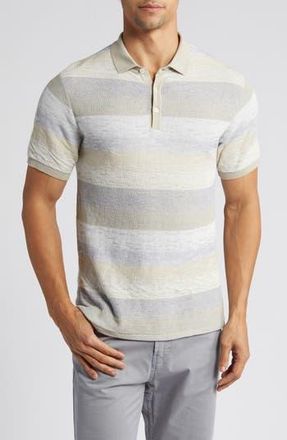 Robert Barakett Rustico Pima Cotton Polo in Light Olive at Nordstrom Rack, Size Xx-Large