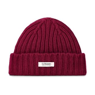 Le Bonnet Dames - Hoeden - Rood - ONE Size - Wol - Accessoires