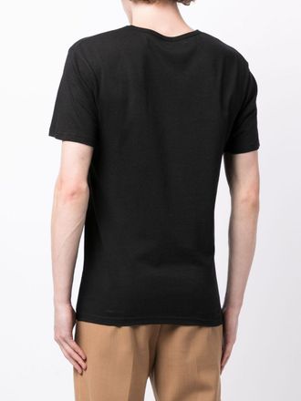 Paul Smith Logo-Embroidered Cotton T-shirt - Black