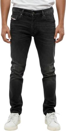 Diesel Black Mid Rise Jeans
