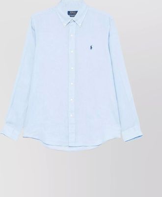 Polo Ralph Lauren linen shirt fitted button-down collar